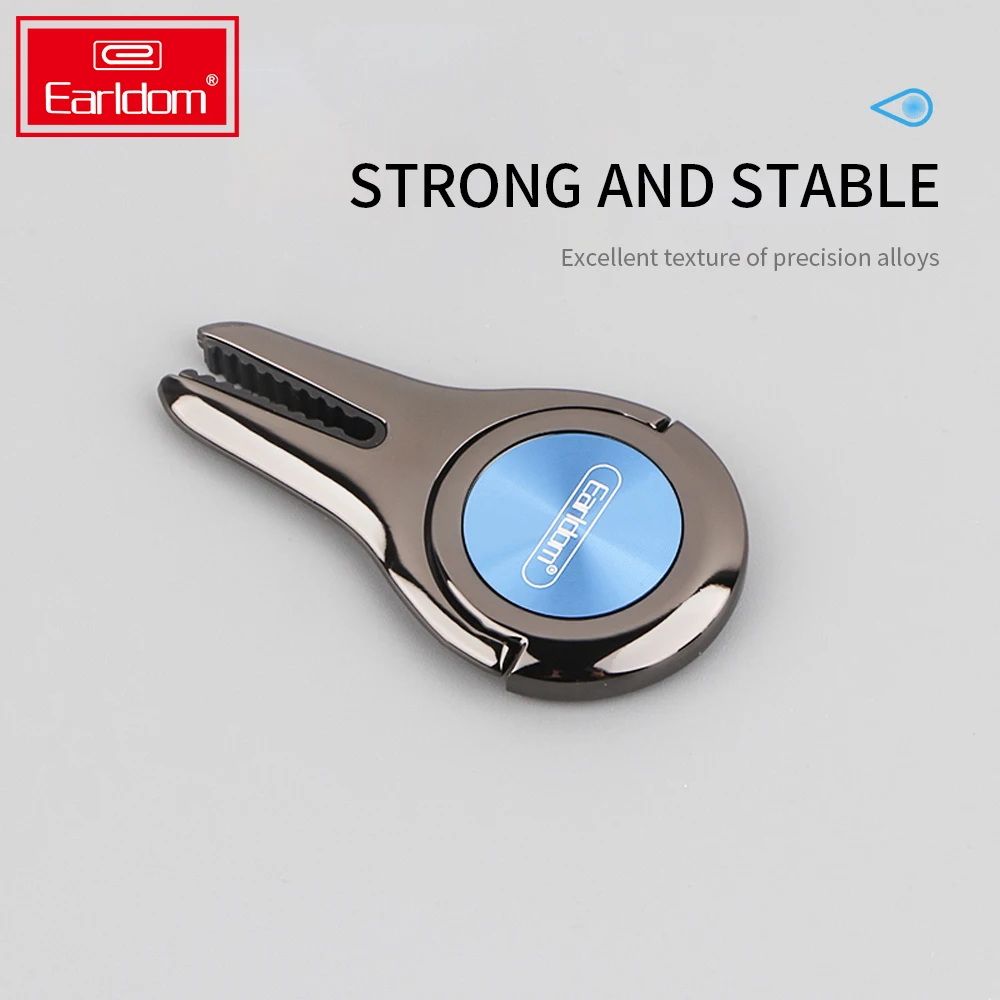 Earldom Multipurpose 360 Rotating Car Air Vent Mount Mobile Phone Holder Bracket Magnetic Finger Ring Holder