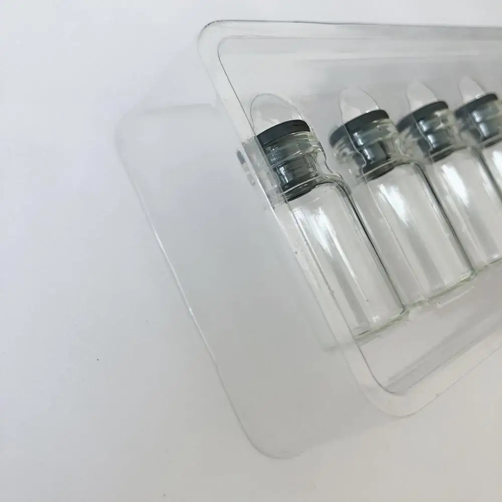 Medical Plastic Packaging Insert Tray for 2ml Vial