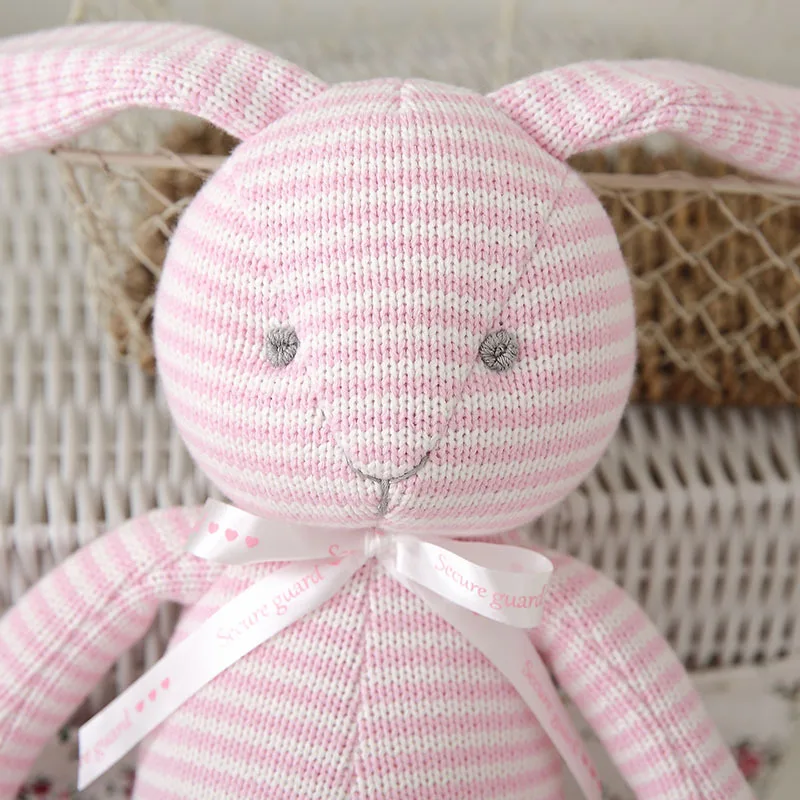 
2018 animal new design hot sale cute knitted plush toy 