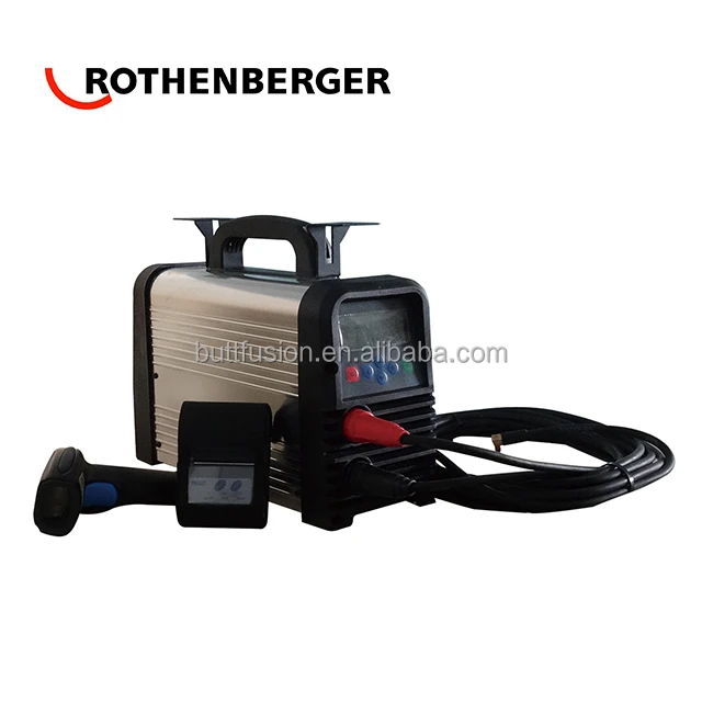 Electro fusion welding machine for PE pipes