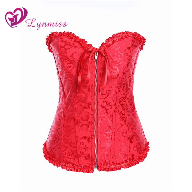 LYNMISS wholesale waist abdomen slimming 6 colors Court corset satin corset