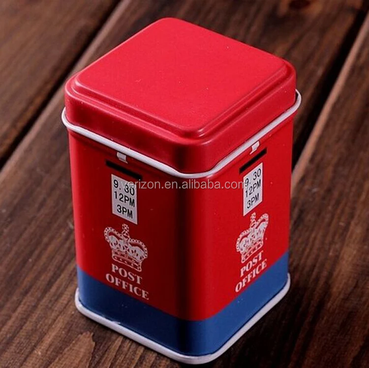 
England London Style Gift Packing Cookie Tin Box 