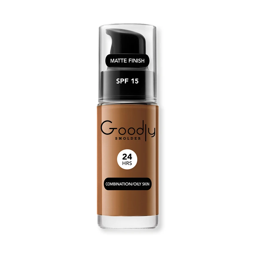 2019 New Arrive Makeup for Combination/Oily Skin SPF 15 Glass Bottle Long Wearing  Foundation