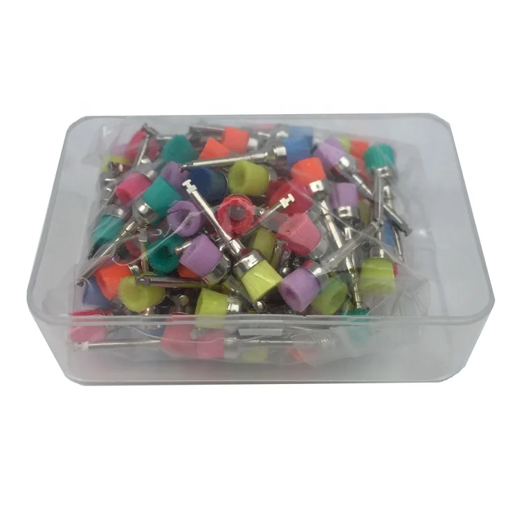 Colorful Dental Polishing Bristle Brushes