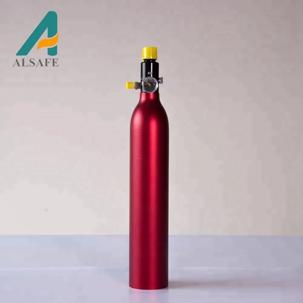Alsafe manufacturer 0.35L High pressure pcp paintball tank