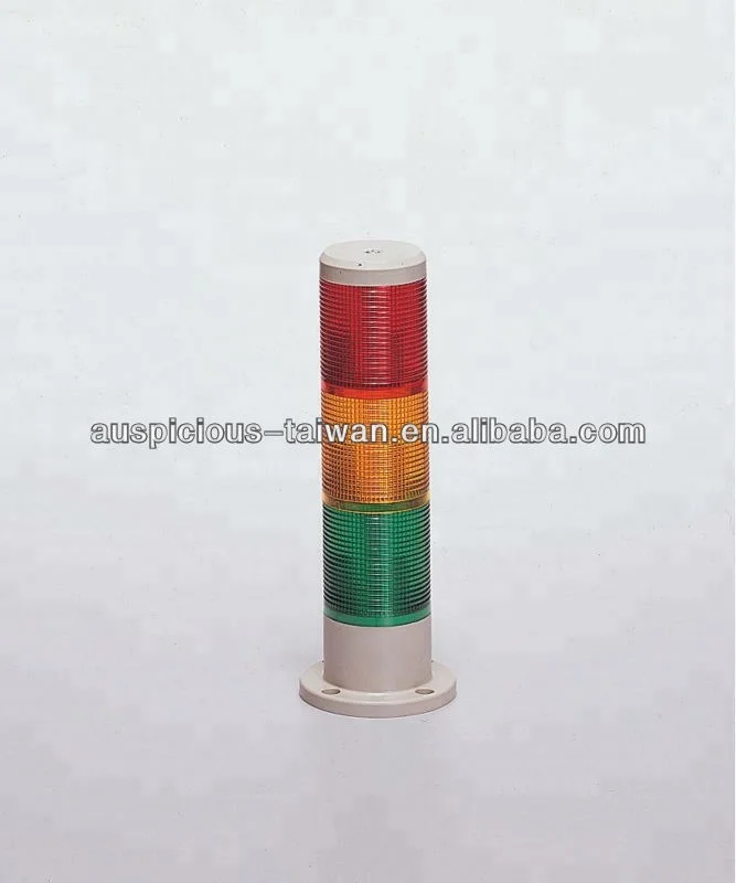 60mm Mounting Plate Standard Type LED Alarm Signal Tower Light (APWS6)