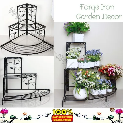 Decorative Metal 3 Tier Plant Rack