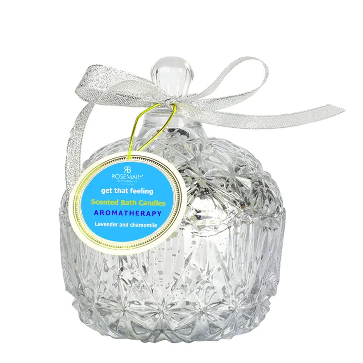 
Wholesale ROSEMARY promotional luxury scented soywax eco candles 