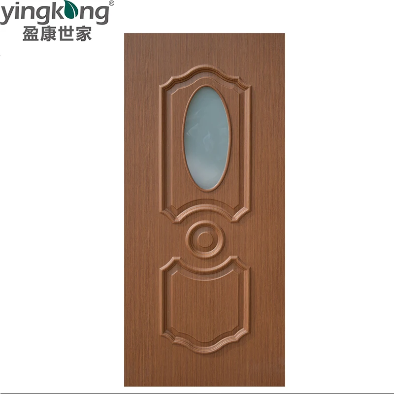Waterproof PVC/ABS/UPVC/WPC door leaf with wpc door profile heat-rated no painting interior polymer side doors