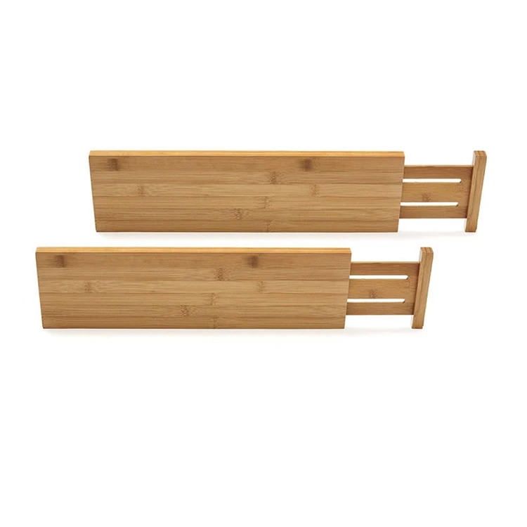 Holder Tool Separator Trays Spice Cutlery Expandable Bamboo Organizer Adjustable Kitchen Drawer Dividers