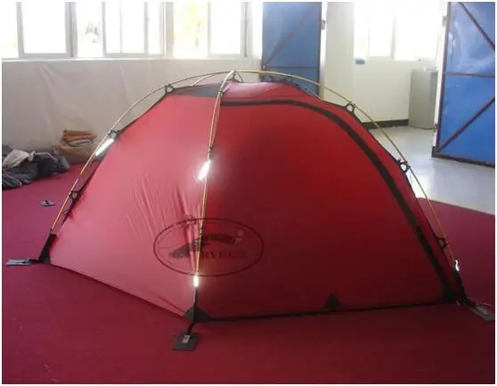 Custom Free-Standing PFC-Free Trendy Eco-Friendly Outdoor Single Silicone Coating Nylon Two Person Dome Seam Taped Silnylon Tent