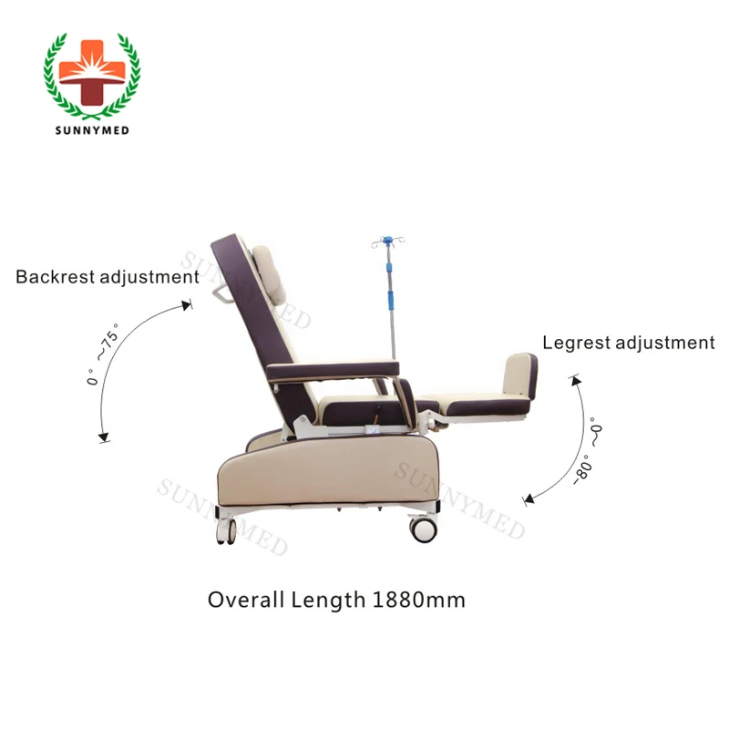 SY-O007 High quality hot sale electric dialysis treatment chair at low price