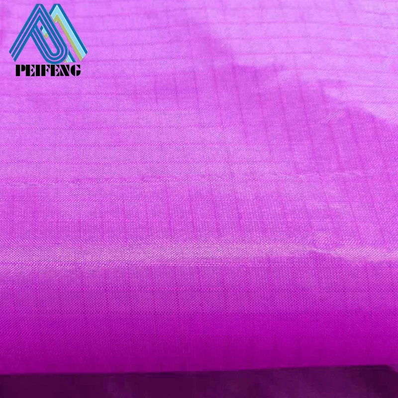 30D nylon 66 ripstop  parachute paraglider paragliding  tents silnylon fabric tearing strength 50N