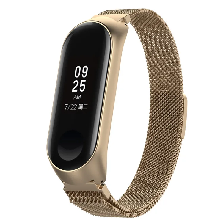 Metal mi band replacement Watchband Wristband Smart Watch Wrist Strap Bracelet for Xiaomi Xiomi Xiao Mi Band Miband 3 band 3