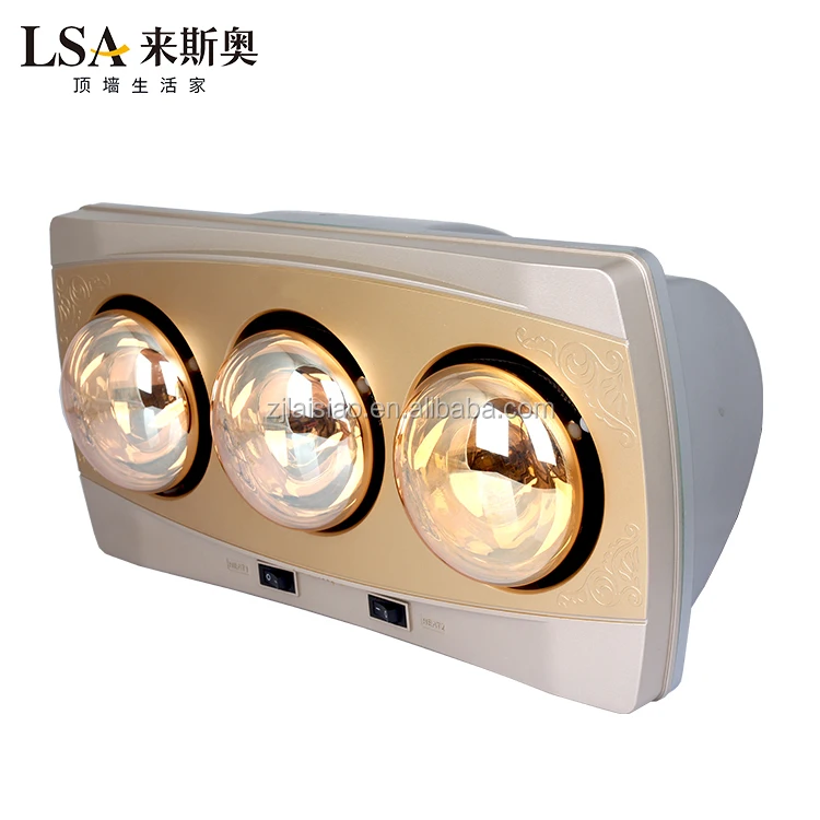 Wall mount infrared lamp bathroom heater