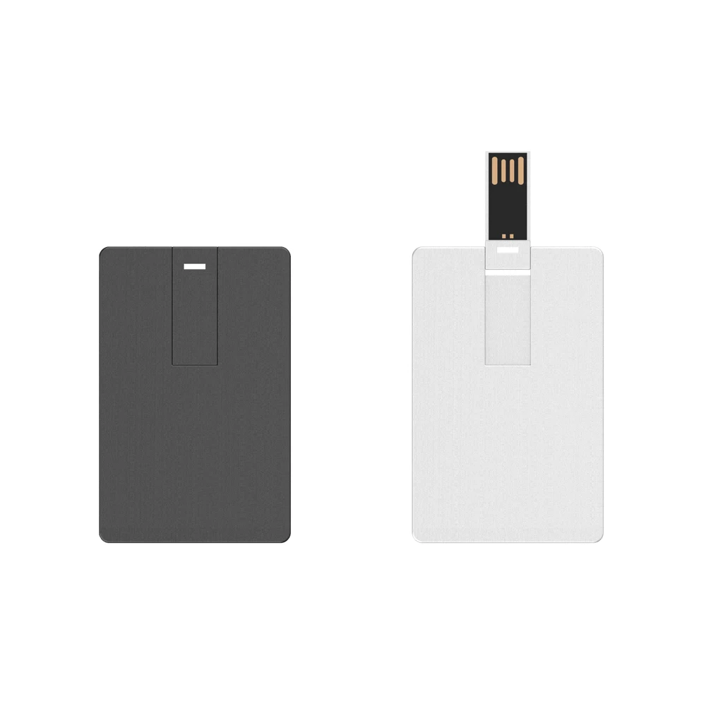  Пользовательские стильные подарки USB флэш-накопитель 2 ГБ 4 8 16 тонкий USB-накопитель для кредитной