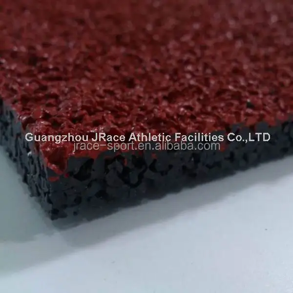 China factory price stadium athletic running rubber track synthetic running track material