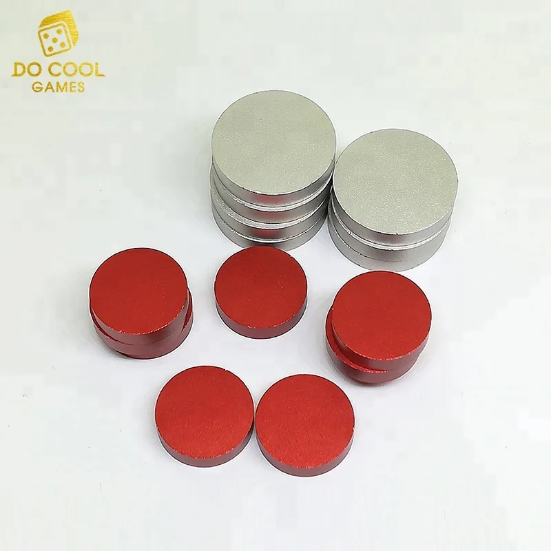 Factory customized metal discs metal resource for board game