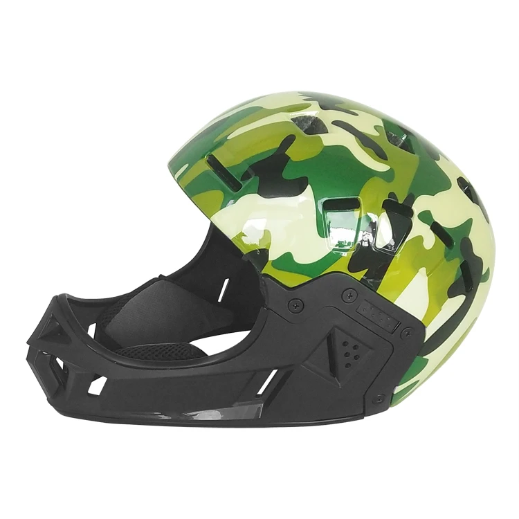 New Design In-mold Full Face BMX Racing Bike Helmet