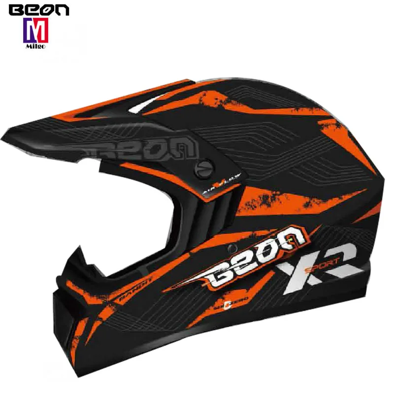BEON B600 safety motocross helmets professional ece approved helmet motorcycle motorbike off road for adults