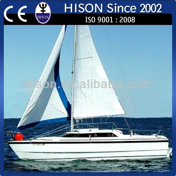 
China manufacturing Hison 26ft personal sail boats made in china 