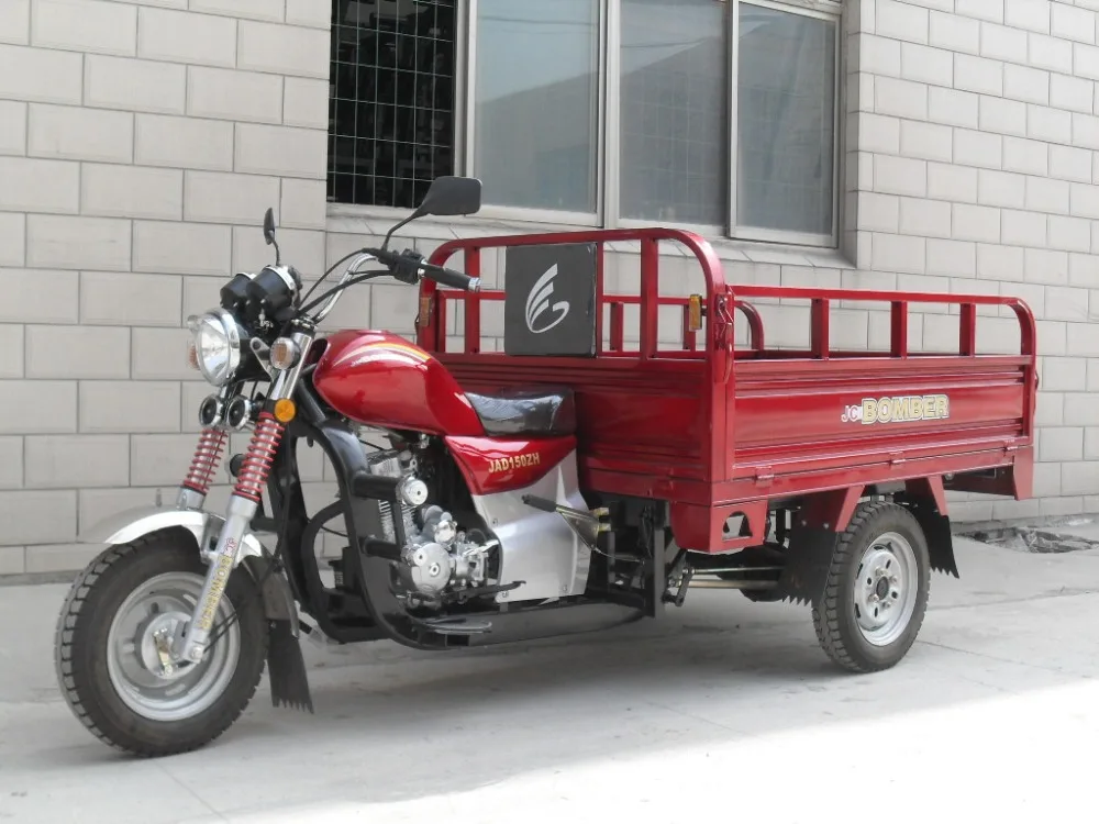 three wheel motorcycle with start battery,three cargo tricycle three wheel 150cc 200cc 250cc