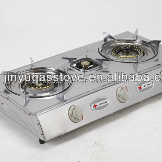 portable household table gas cooktops 3 Burners gas cooker