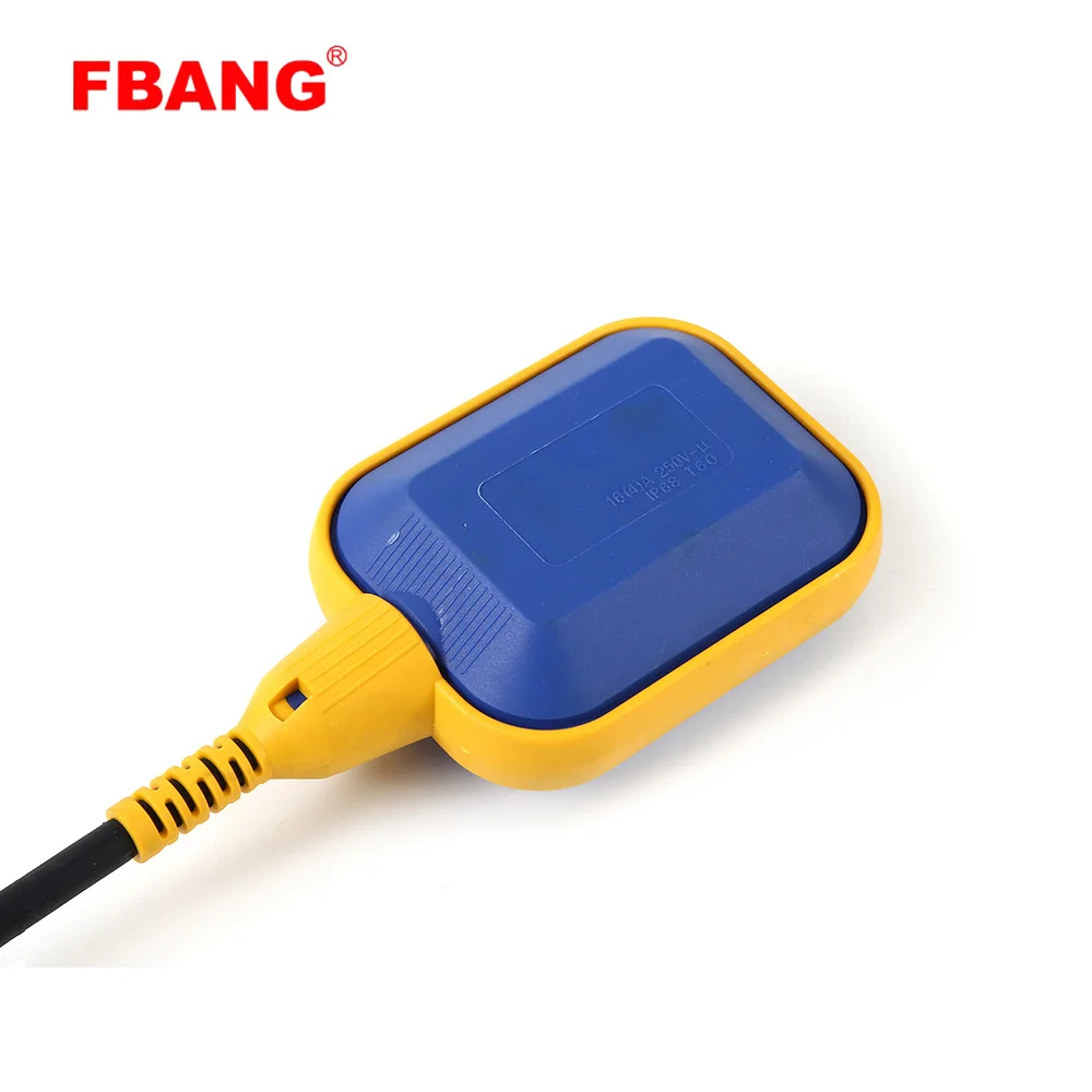 Hot selling blue waterproof electric float switch with cable