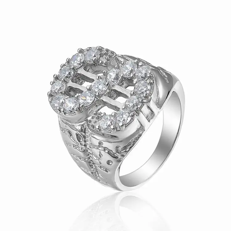Модное кольцо с фианитами и бриллиантами, ювелирные изделия