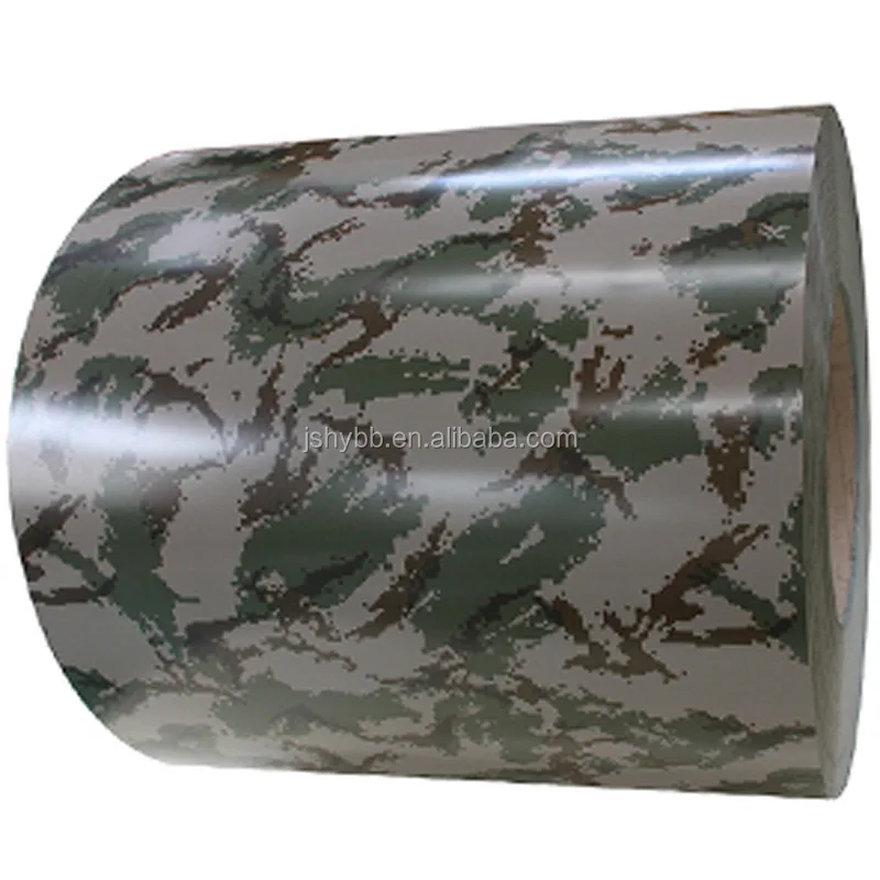 Camouflage PPGI cgcc ppgi coils prepainted galvalume steel