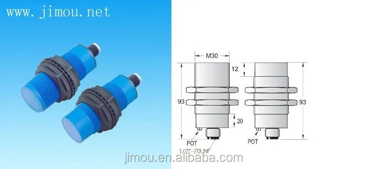 DC M30 capacitive proximity level sensor