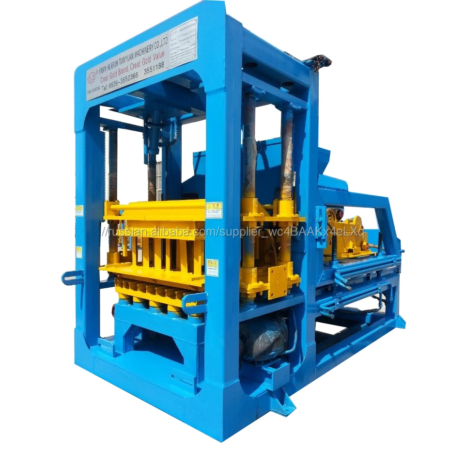 Кирпич делая машину QT4-18 цемента здания полый блок делая машину