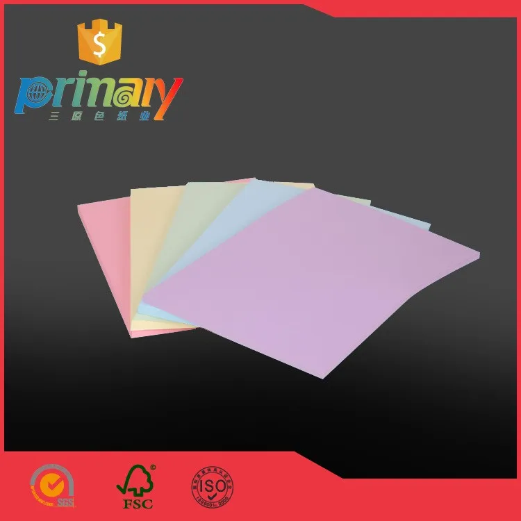 
100% Pulp Color Paper 80gsm Color Offset Paper 