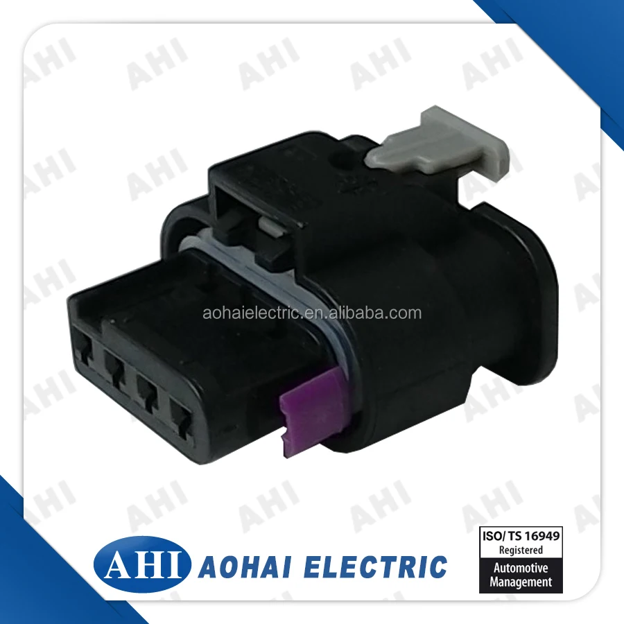 ( 1-1718645-1 ) 4 контакт. запечатанный пластиковый жгут проводов электрический разъем alibaba
