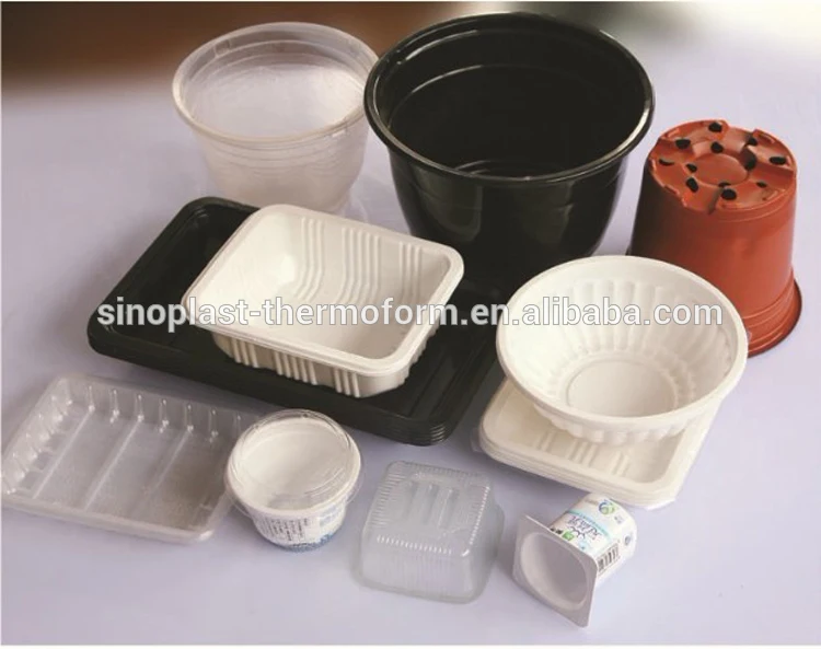 SINOPLAS Price Disposable Plastic Cup Thermoforming Making Machine
