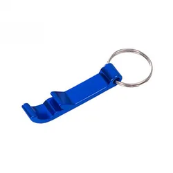 Customized Promotional Cheap Aluminium alloy Metal Bottle Opener Key chain Beer Bottle Opener