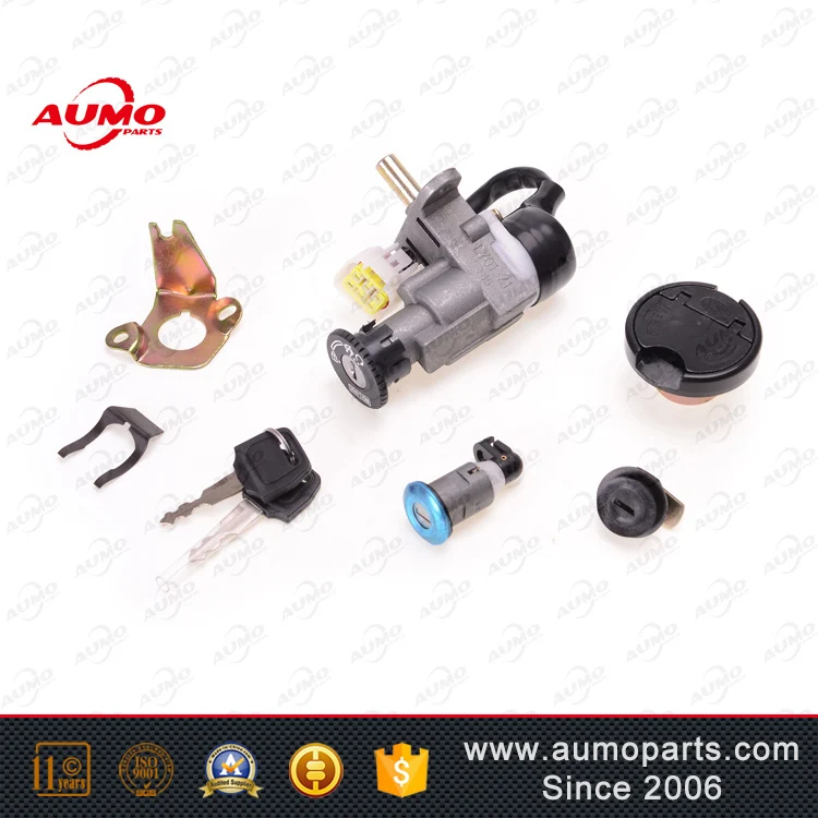 Motorcycle Ignition Switch Fuel Tank Lock Complete Lock Set 7 pcs/set or CPI OLIVER 50