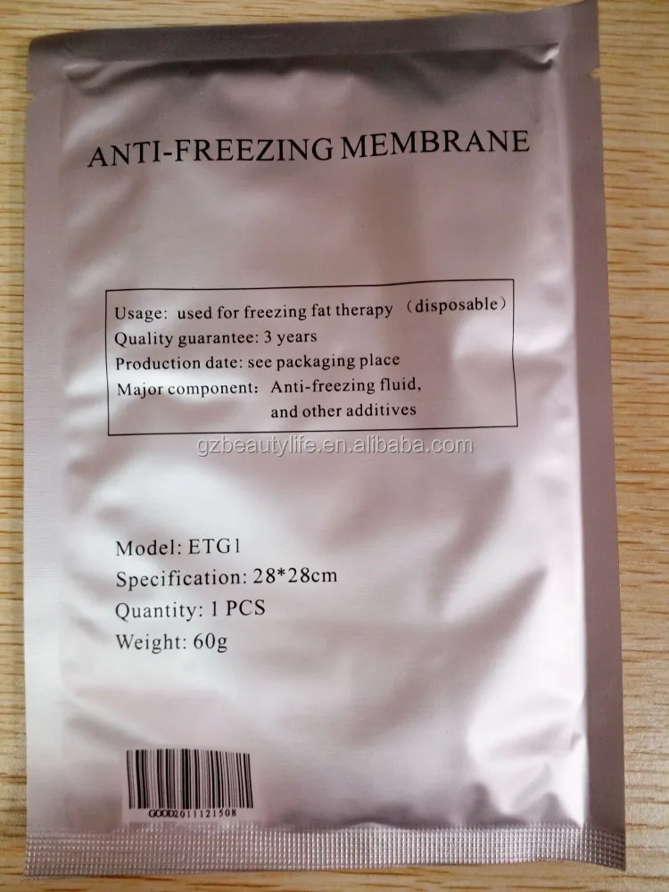 Cryotherapy Use Medical Anti-freezing cryolipolysis antifreeze membrane