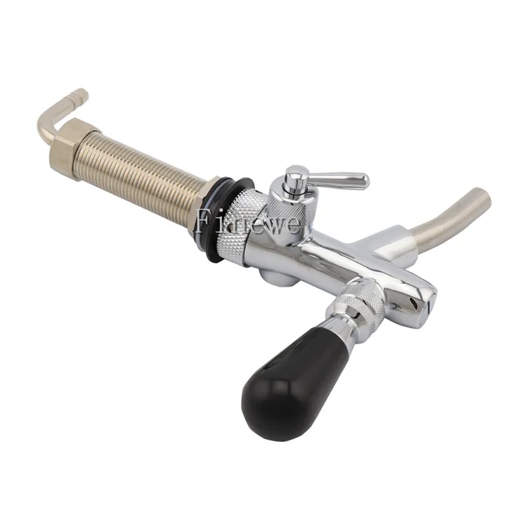 Adjustable Draft Beer Tap Faucet With Handle 100mm Long Shank Home brewing kegging Homebrew Keg Tower Draft Beer Dispenser Tap