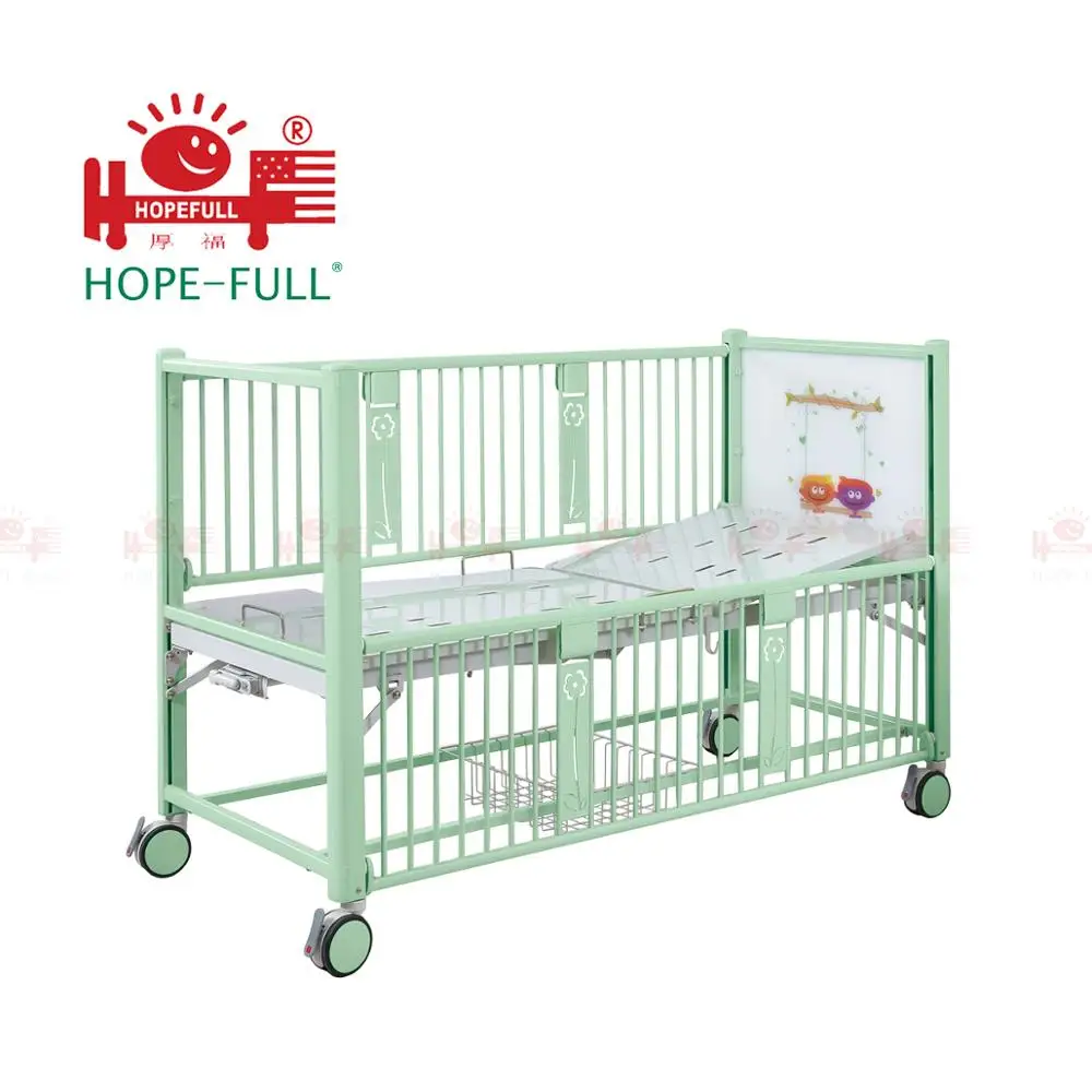 HOPEFULL Er276a hospital bed Bed furniture modern medical manual pediatric hospital kids bed