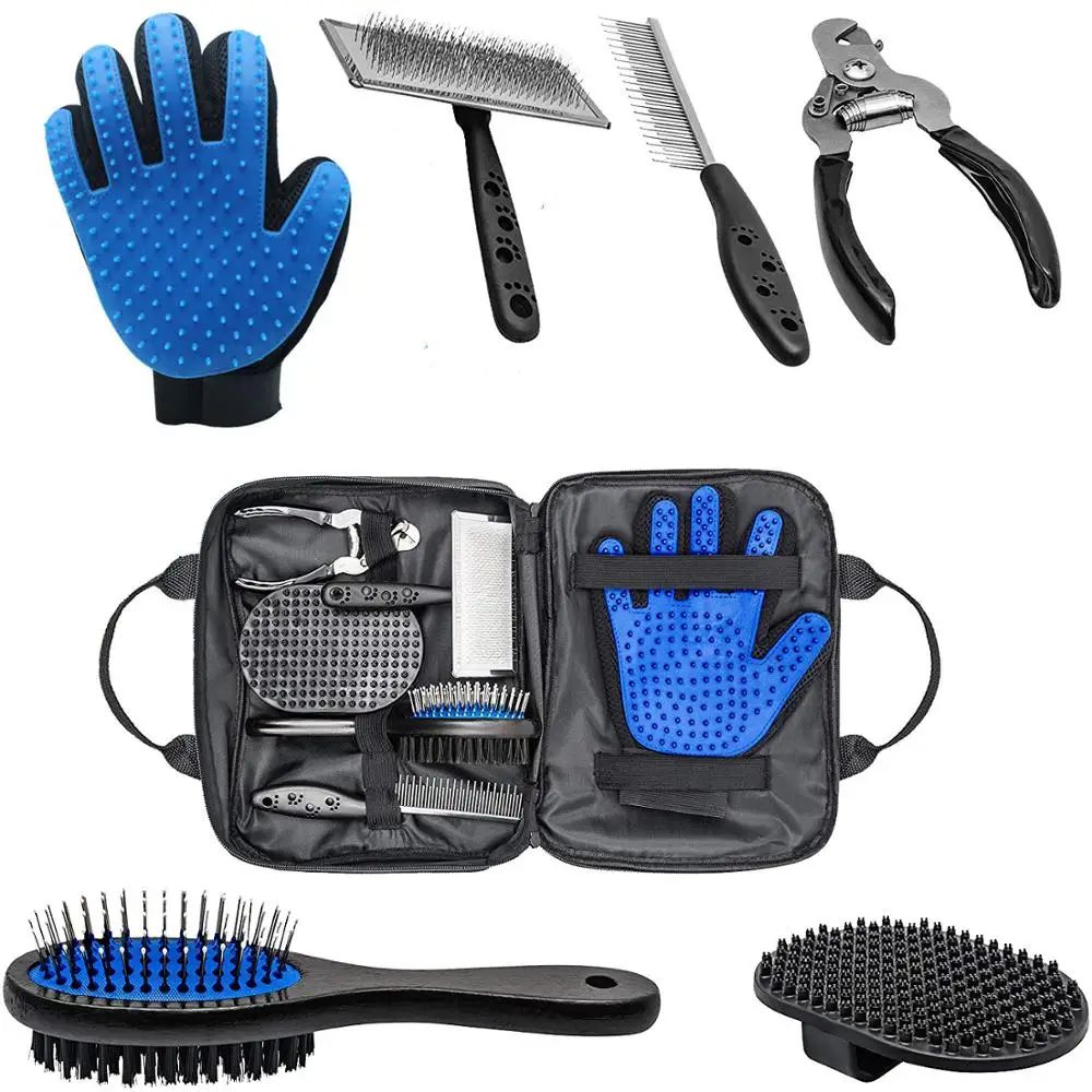 
Professional Dog Grooming Kit Comb Brush 