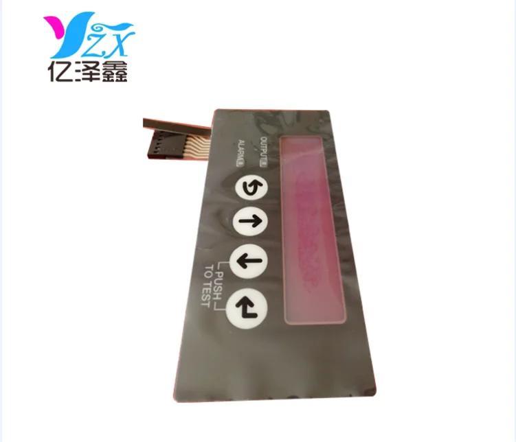 2023 OEM custom made membrane switch panel sticker rubber dome switch keyboard manufacturer