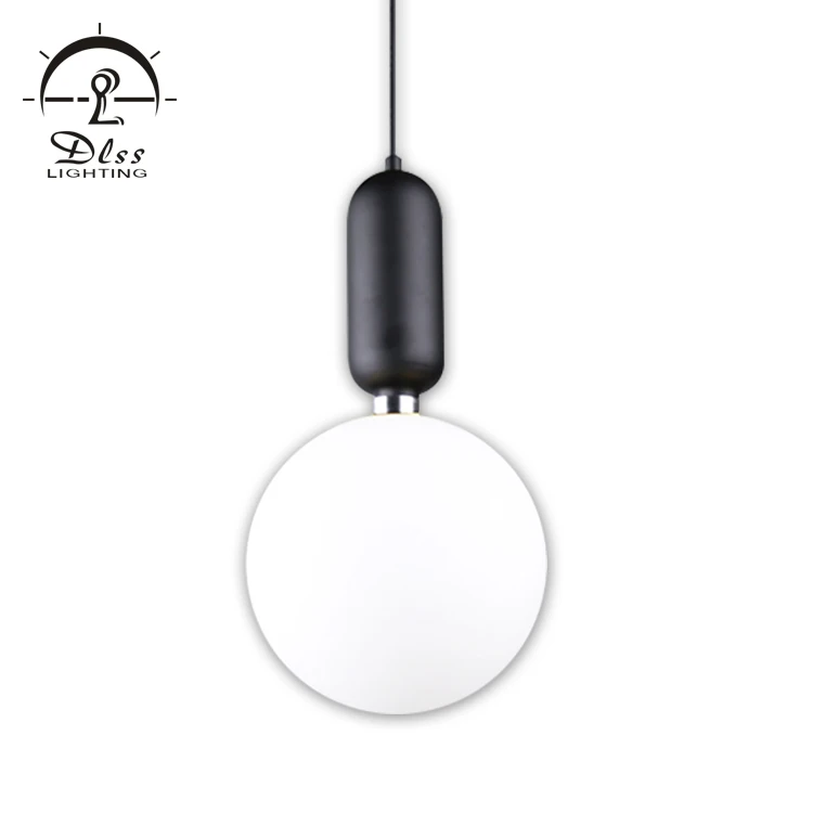 
Hot Sales G9 Pendant Lamp Iron Glass Material Small Cute Ball Chandelier 