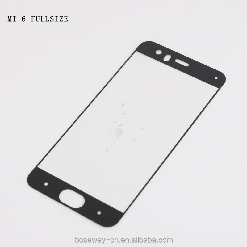 Raw Material Mobile Phone Nano coating 0.33mm tempered glass Anti Blue Light screen protector for Xiaomi mi6 protector machine