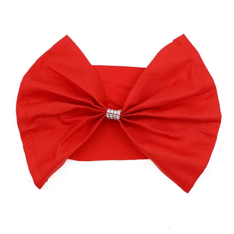 
Wedding Taffeta Chair sashes in gold color chair bow,Chair Sashes Red 