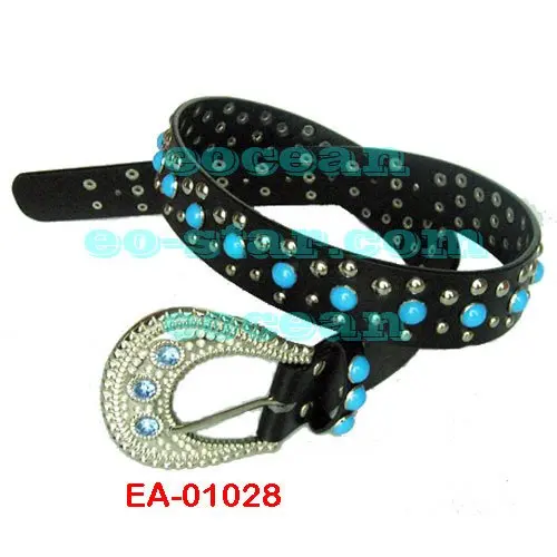 Rhinestone belt western