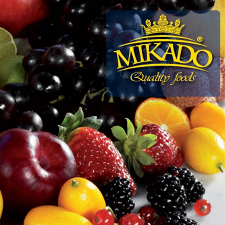 New crop Mikado brand canned fruit canned strawberries  tinned strawberry  in LS in light syrup