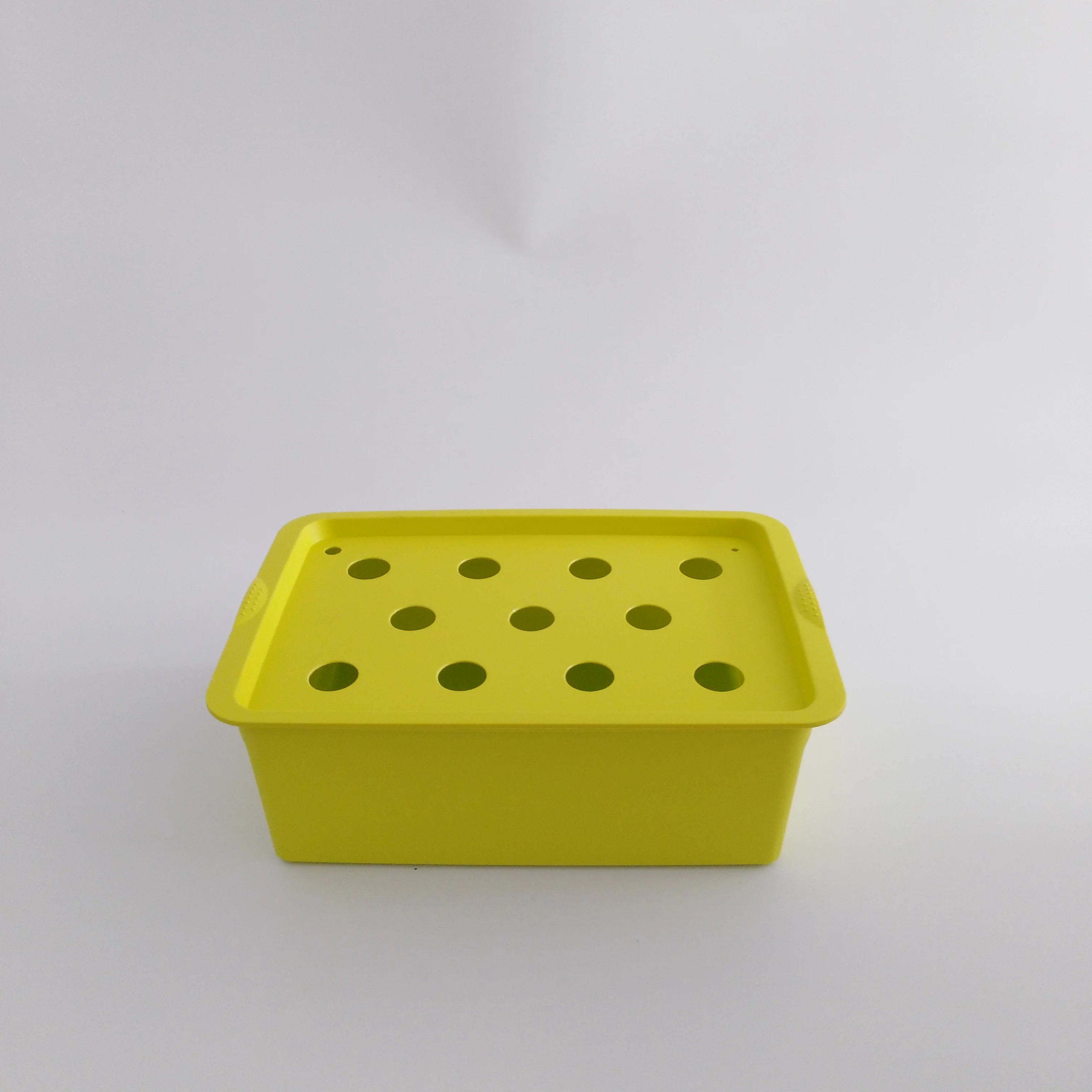 11 holes Hot sales Hydroponic Plastic Planting box for vegetables