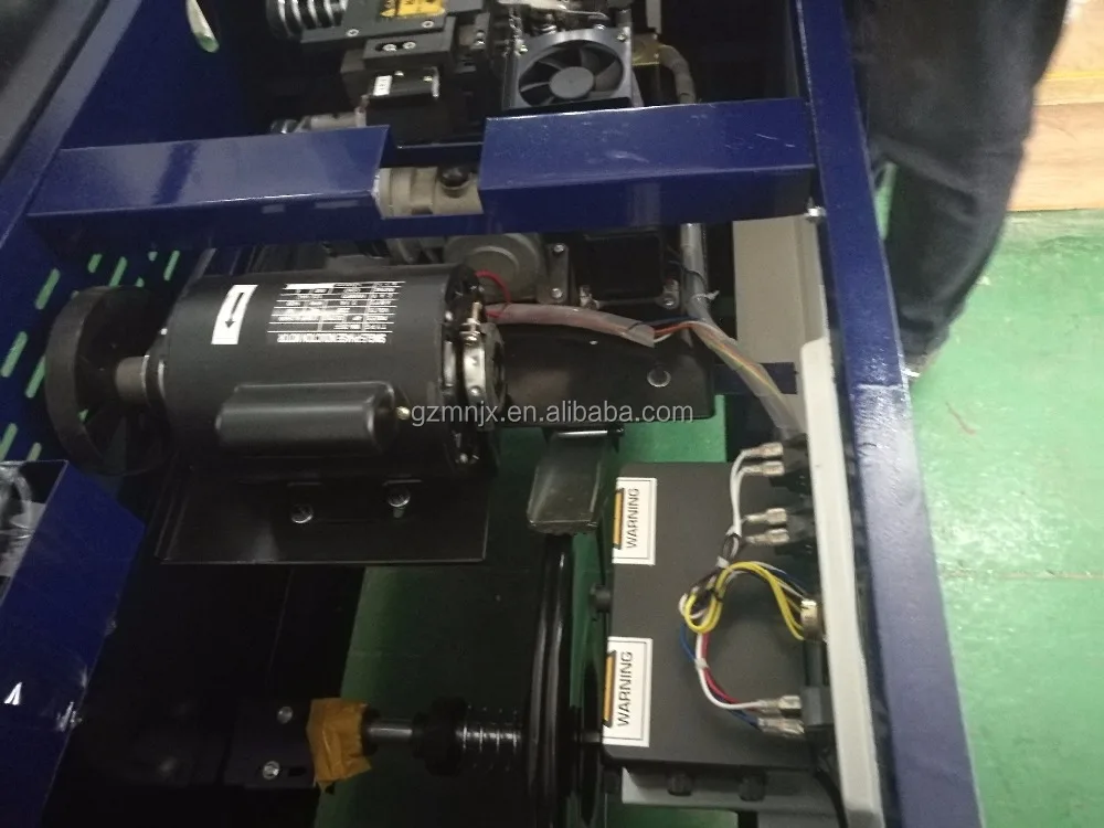 Guangzhou MingNa transpak pp packing slipper banknote carton pp strap pressure type plasticpet strap machine