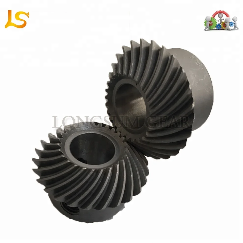 
High precision customized spiral bevel gear for sewing machine 